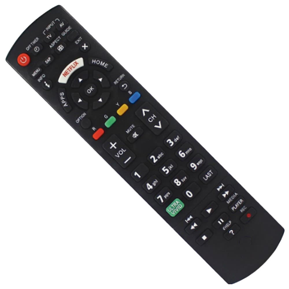 Controle Remoto Para Tv Panasonic Smart Tecla Netflix