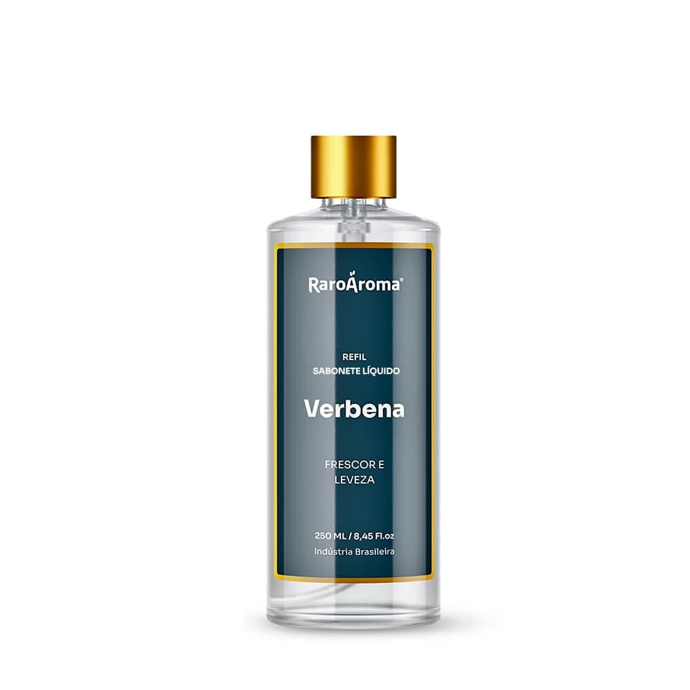Refil Sabonete Líquido Verbena 250ml Perolado | Raro Aroma