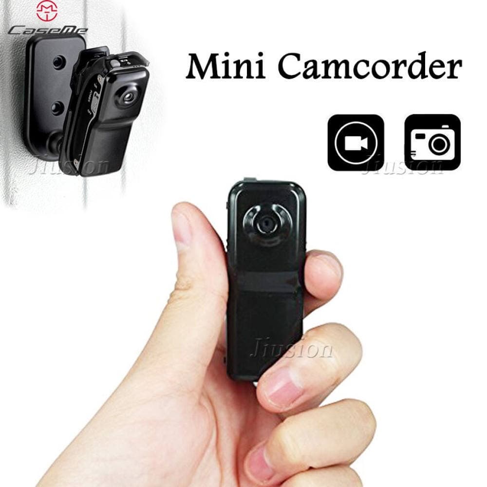 MD80 Mini Câmera Vedio Filmadora De Áudio Esportes Da Motocicleta Capacete Polícia Corpo Ação Cam De Vídeo DV DVR