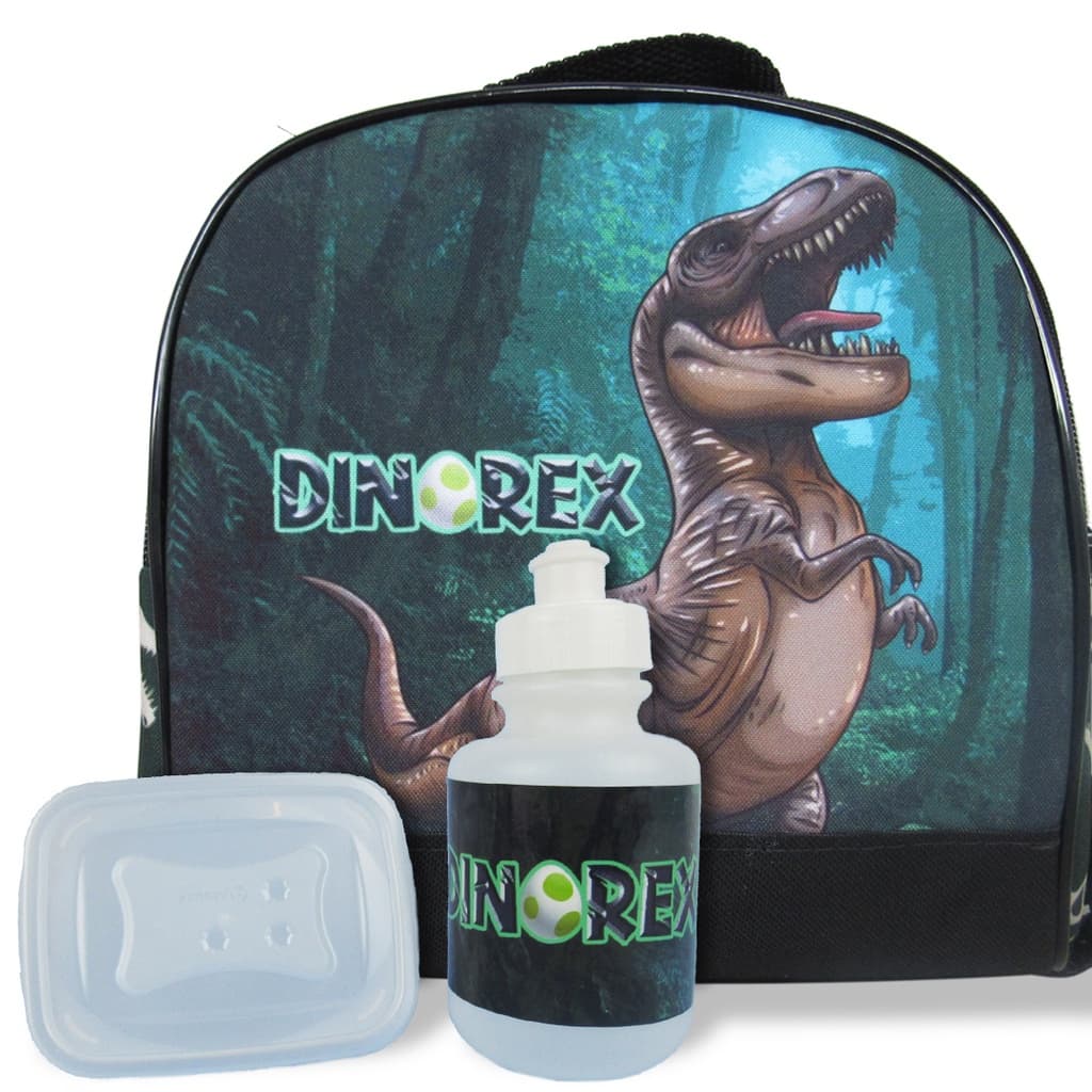 Lancheira Infantil Escolar Térmica + squeeze e pote Personagens