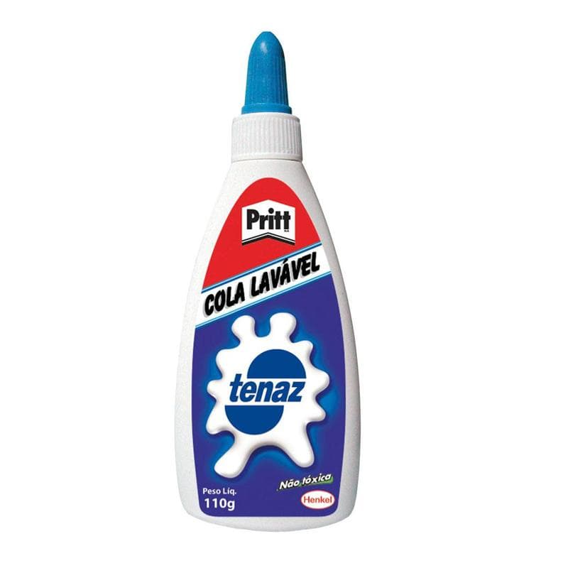 Cola Branca Lavável Tenaz Pritt - 110g - Original