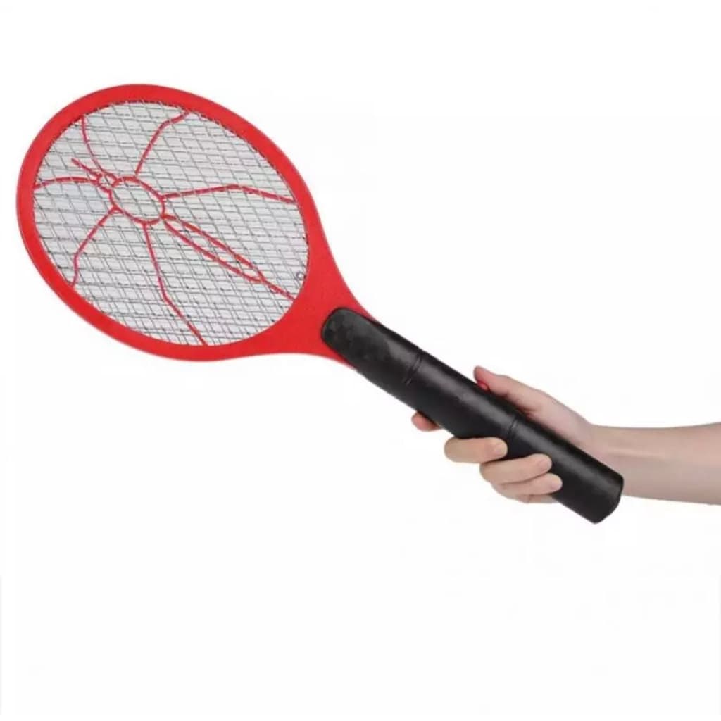 Raquete Elétrica Mata Mosquito Insetos 110V 220V Bivolt Recarregável
