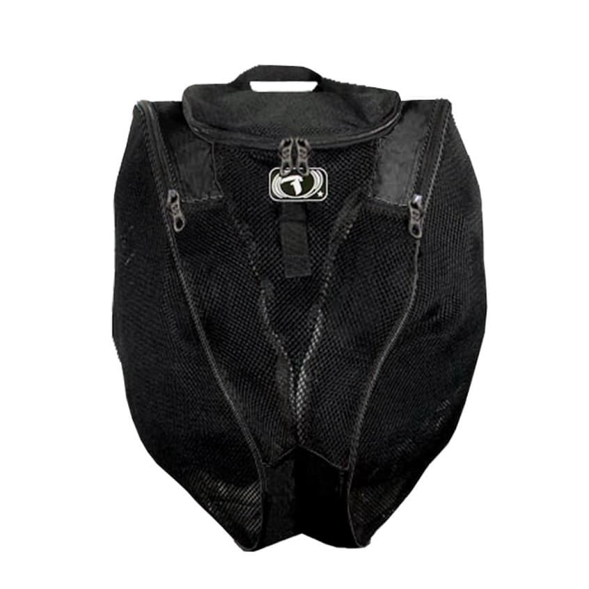 Mochila para Patins, Capacete e Kit Proteção Bag Traxart Inline Preto Profissional