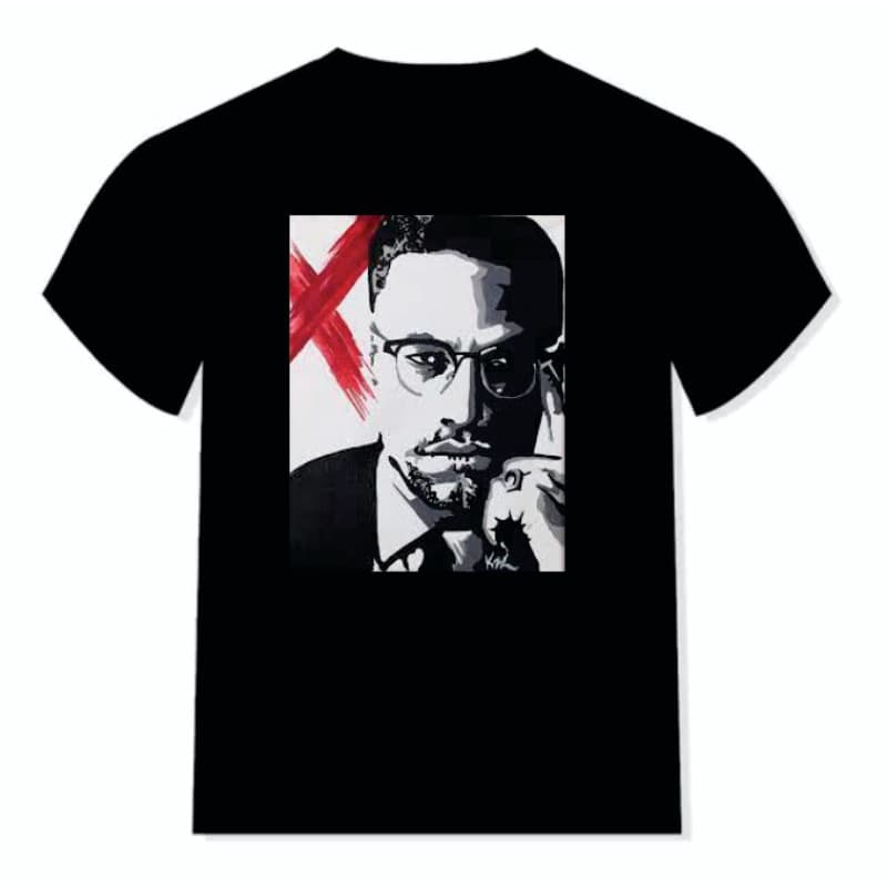 Camiseta Malcon X  algodão premium