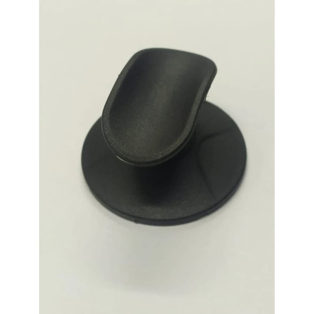 Pomel puxador de tampa de vidro oval