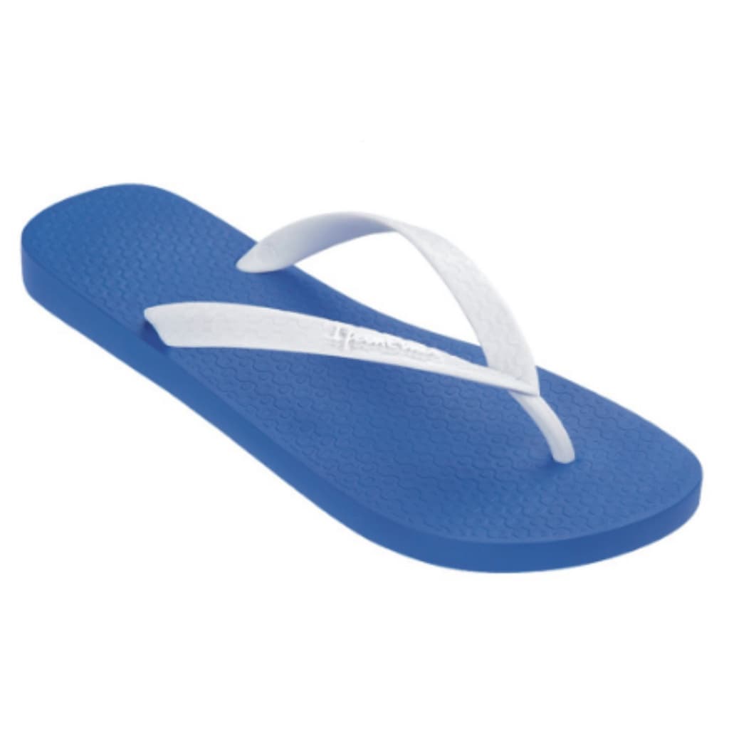 Chinelo Ipanema Clássica Adulto - Azul/Branco