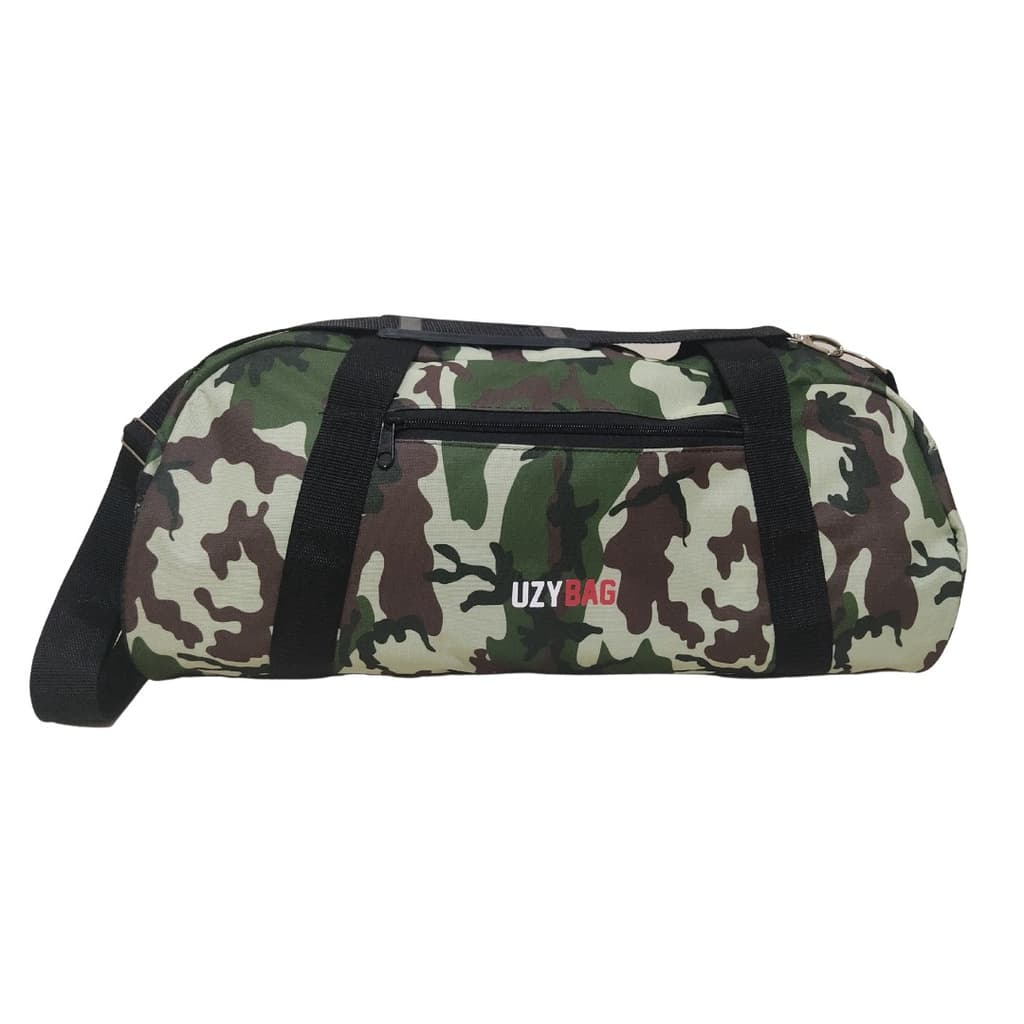 Bolsa Sacola para Academia Treino Viagem Fitness Esportiva Uzybag Camuflada