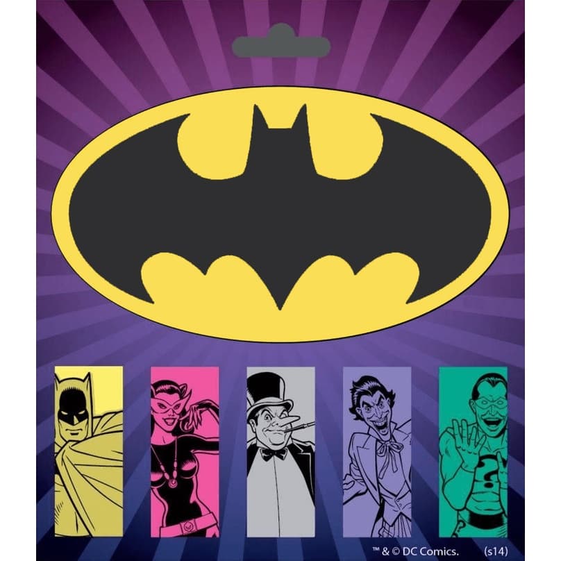Bloco de Notas Adesivo Lembrete Batman dc comics