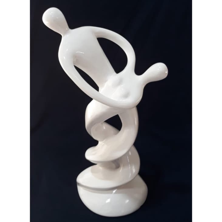Escultura casal escultura familia enfeite rack sala estatueta amor infinito estatua decoração para aparadores sala quarto escritorio estatua decorativa esculturas decorativas acabamento fosco ou brilhante