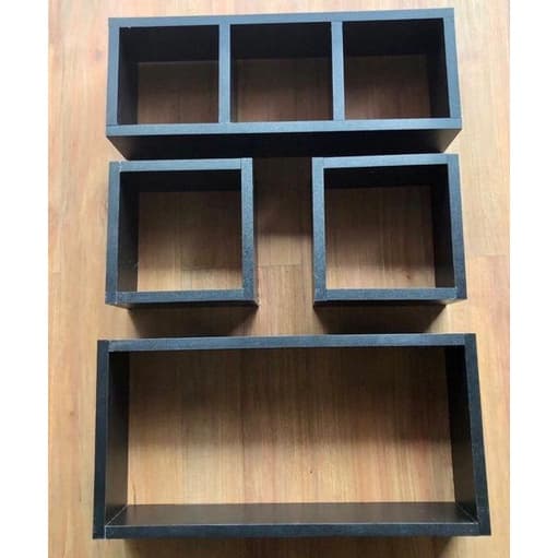 Nicho Decoração 4 Peças Banheiro Cozinha Quarto 100% Mdf Envio Montado