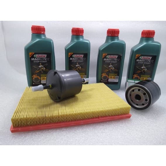 Kit Troca Oleo 5w40  Fox Crossfox 1.0 8v + Filtros ar combustivel