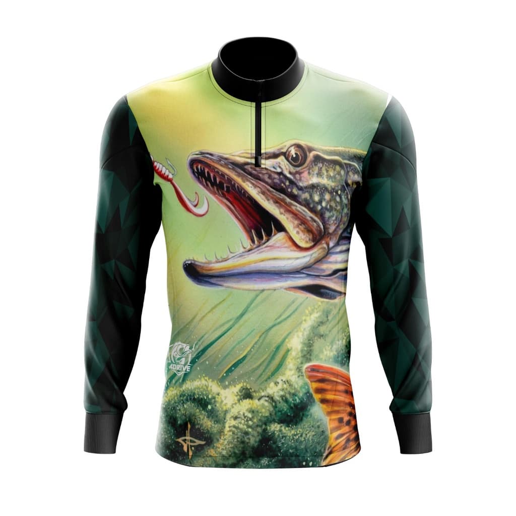 CAMISETA DE PESCA MANGA LONGA PREMIUM