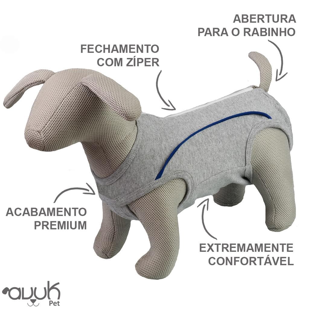 Roupa Cirurgica Castracao Para Cachorro De Todos Os Tamanhos
