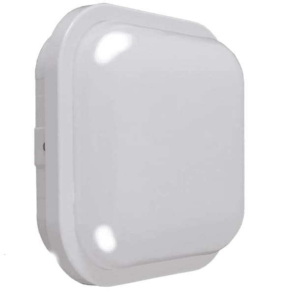 Luminária Quadrada Led Branca 15W 3000k Bivolt Ip65