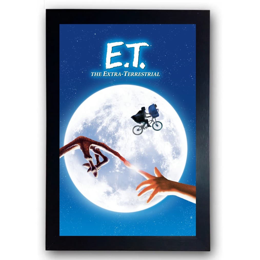 Quadro Decorativo Et O Extraterrestre Moldurado Cod.9