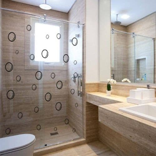 64 Adesivo Decoração Bolhas Vazadas Bolhinha Vários Tamanhos