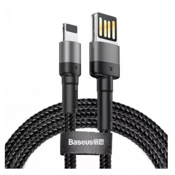 Cabo USB To Lighting Baseus Cafule Reforçado Edition Para Iphone Ipad 2m 1,5A