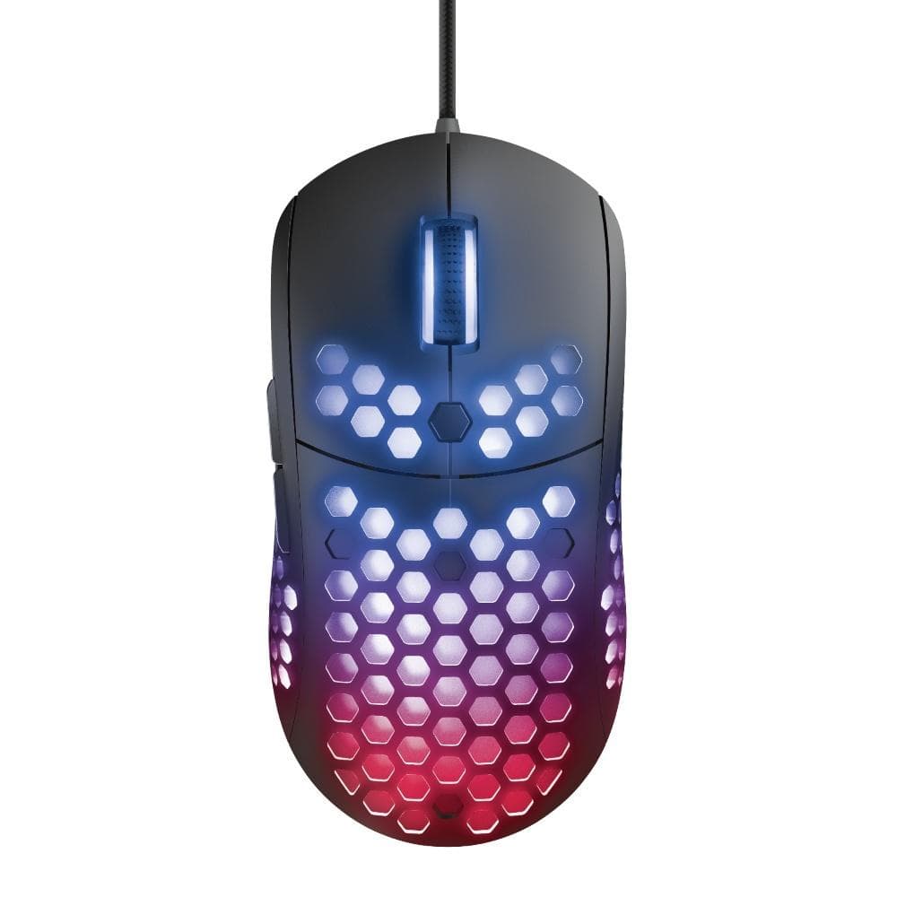 Mouse Gamer RGB Trust GXT 960 Graphin – Ultraleve 74g, 10.000 DPI, Alta Performance e Iluminação RGB