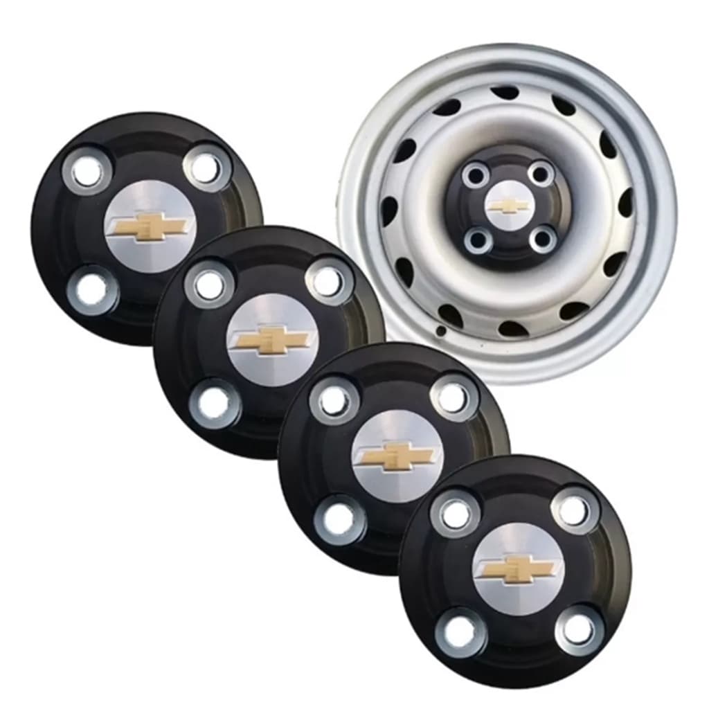 jg 4 calotinhas centrais meio de roda gm corsa onix prisma meriva montana celta
