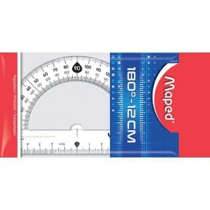 Transferidor Essentials 180°/12 cm Maped