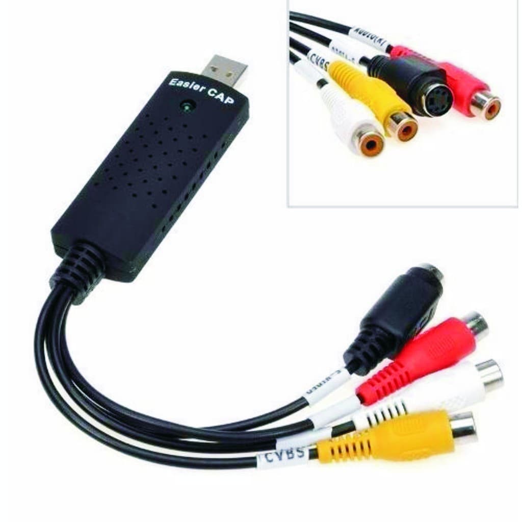 Placa De Captura De Video Usb para Pc Computador Notebook Netbook