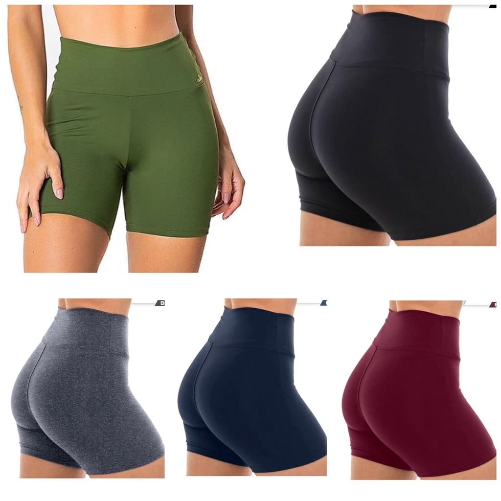 Shortinho Bermudinha Legue Legging Cross Fit Academia Dia Dia Original