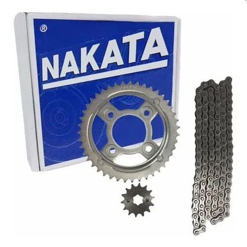 Kit Relação Completa Bros Nxr 160 Xre190 Nakata Aço 1045