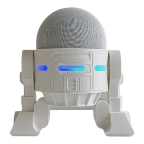 Suporte Alexa Echo Dot 3 - 4 e 5  Decorativo - R2d2 Star Wars