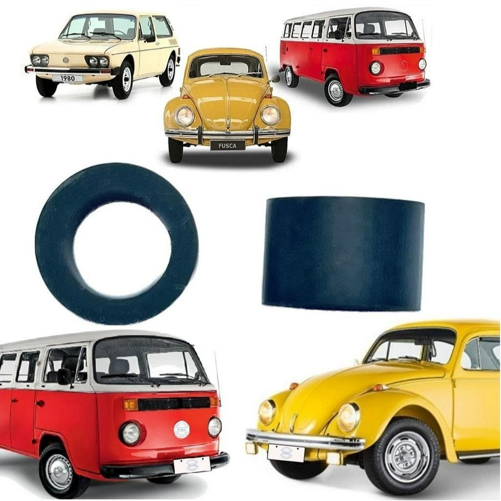 Anel Borracha Radiador Oleo Motor Fusca Brasilia Kombi 2 unidades