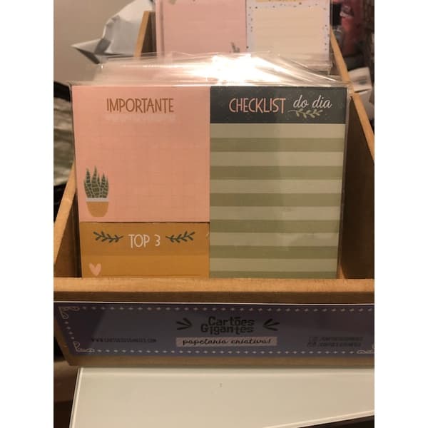 Bloquinho Tri Fofo Cactus - Cartões Gigantes