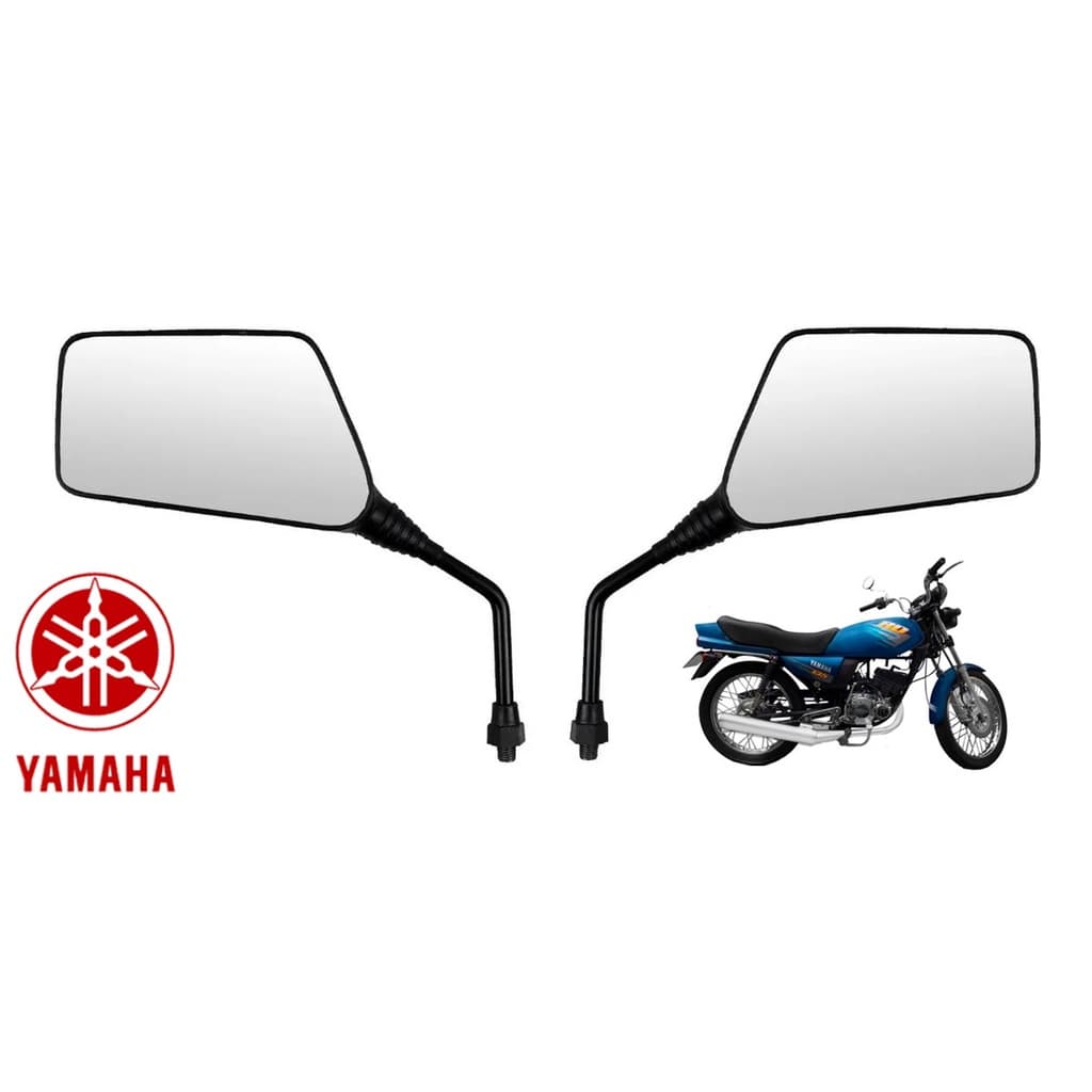Espelho Retrovisor Rd Rdz 125/135 Modelo Original Preto Par