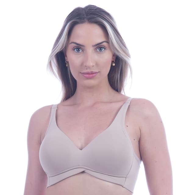 Sutiã com Bojo Básico Plus Size Não Marca - Corpo Nu 754
