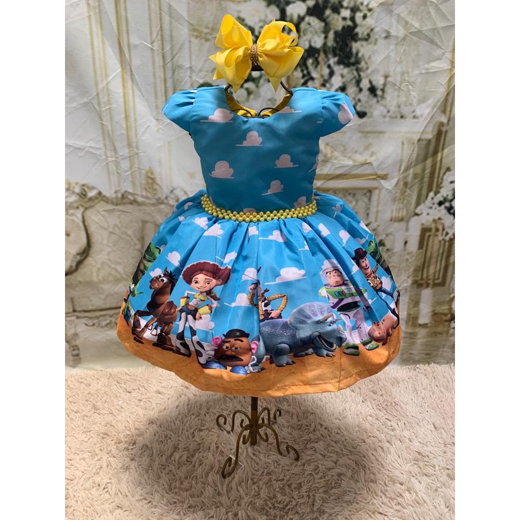 Vestido Toy Story Pérolas