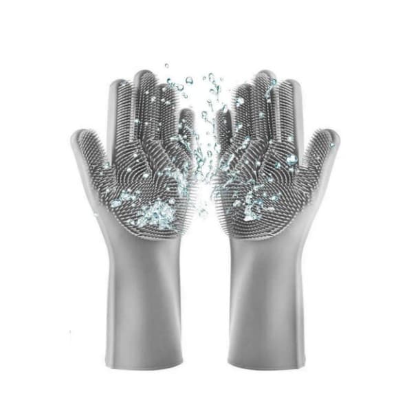 Par De Luva Lava Louça Silicone Mágica Multiuso Cozinha