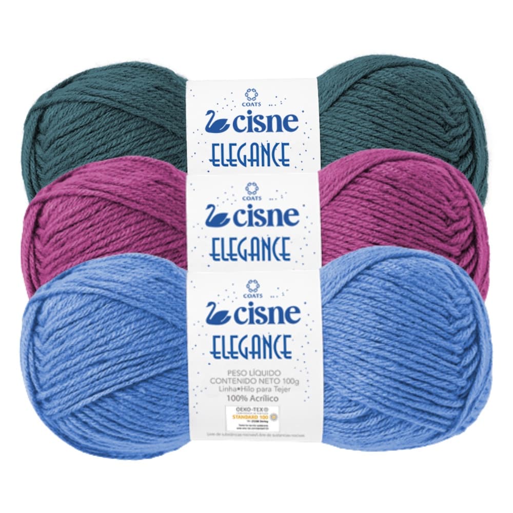 Lã Elegance 100g - Crochê | Tricô
