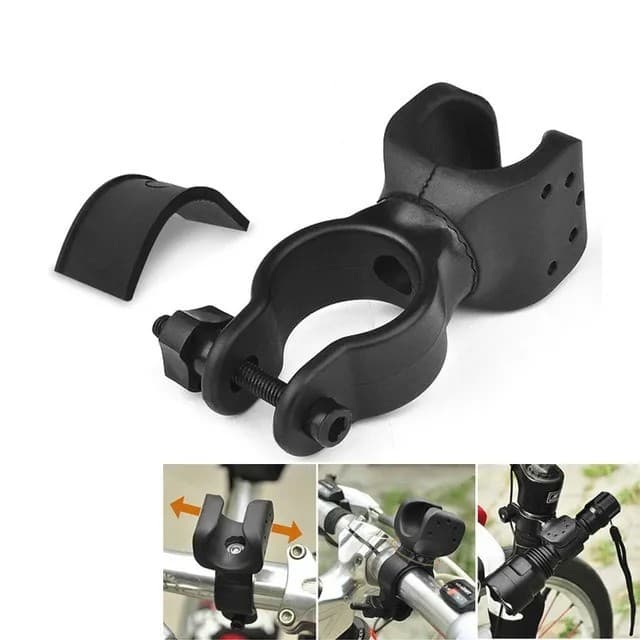 Suporte Lanterna Tática Guidão Bicicleta 360° M1 Gira