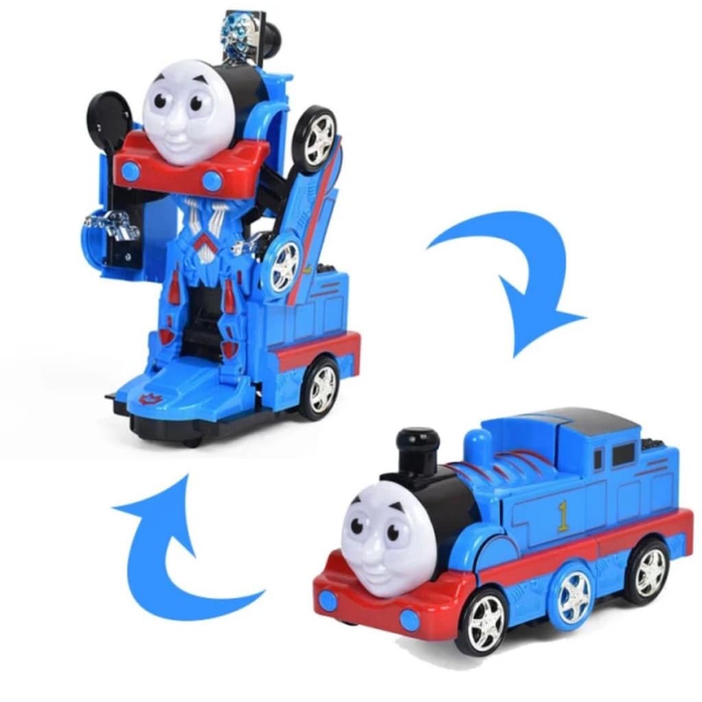 Brinquedo Infantil Musical Trenzinho Thomas Vira Robô Com Luzes e Som Envio Rápido!