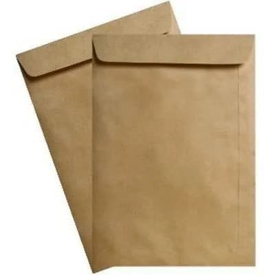15 Envelopes Oficio Pardo Kraft Saco  229 x 324mm