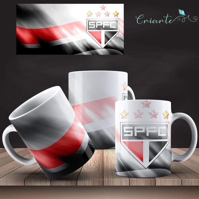 Caneca Porcelana Coleção São Paulo #09
