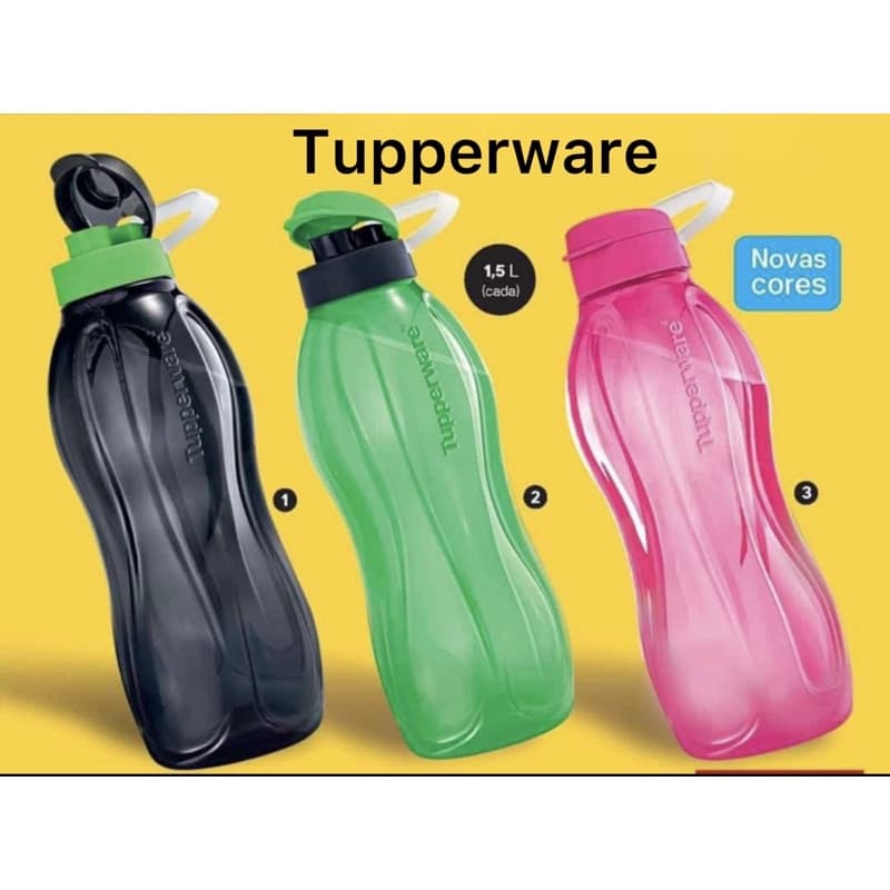 Eco Tupper 1,5 L Garrafa Tupperware
