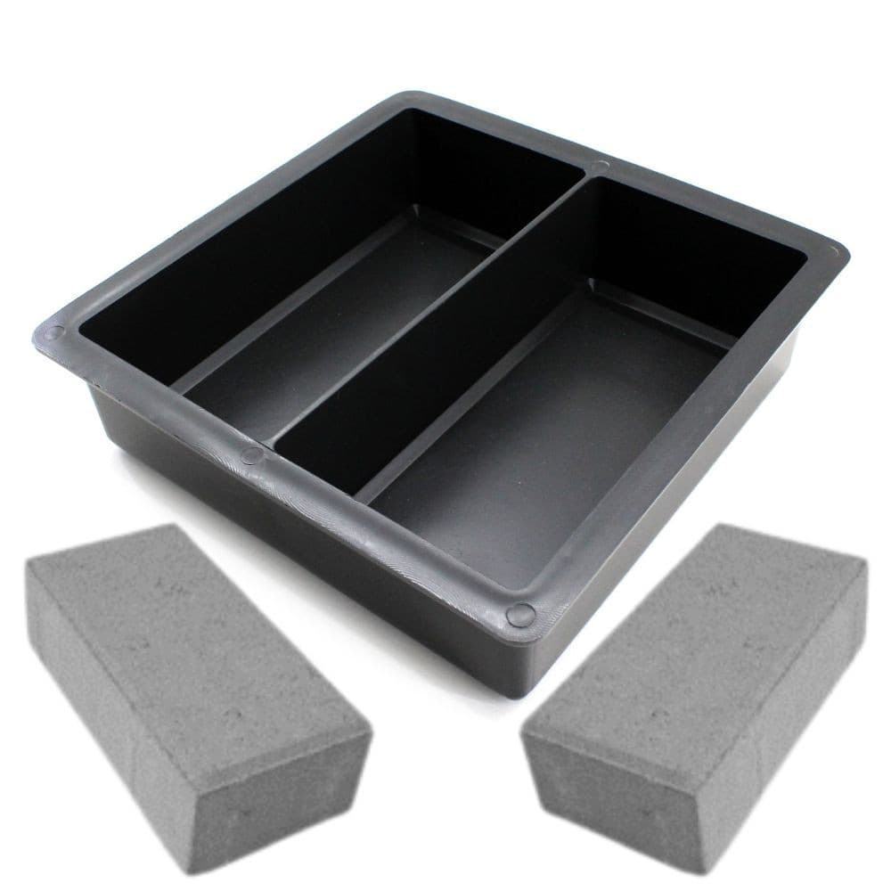 Forma De Dupla Paver 6 Cm Piso Calçada Direto Fábrica