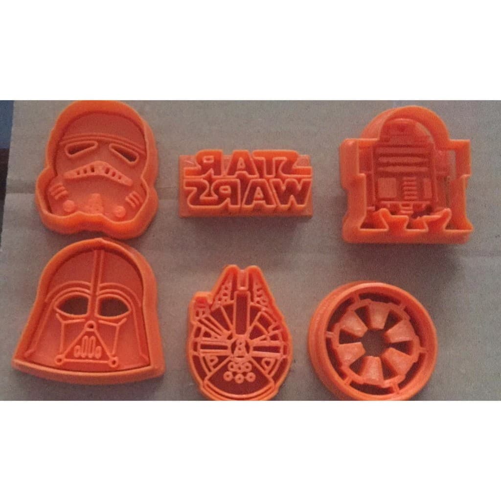 Kit Cortadores Personalizados Star Wars 5 Cm