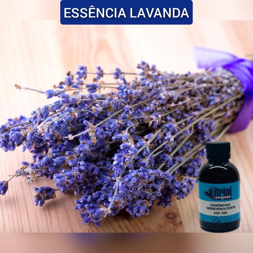 Essência Hidrossolúvel de 100 ML- Vitrini fragrância de Lavanda