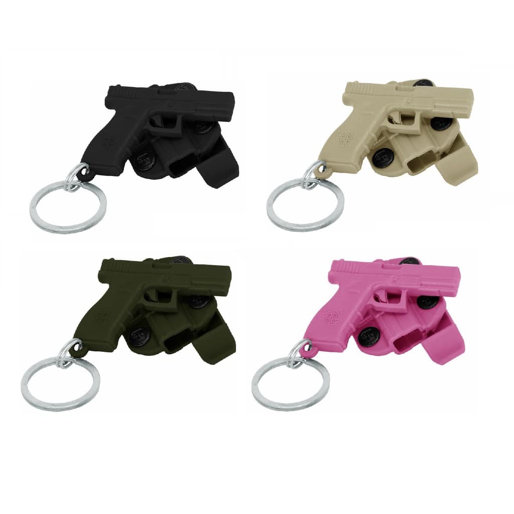 Chaveiro Holster Coldre Pistola Bélica - Diversas Cores