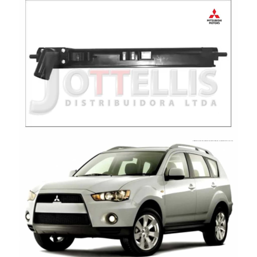 Caixa Lateral do Radiador Pajero e Outlander (Lado Carona)