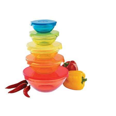 TIGELAS DE VIDRO MULTI CORES/ KIT VASILHAS