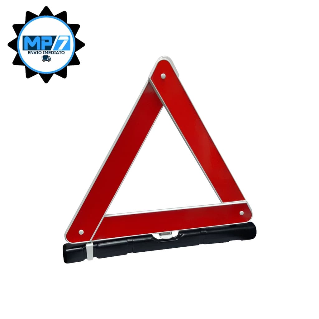 Triangulo de Sinalização Segurança Automotivo Resistente