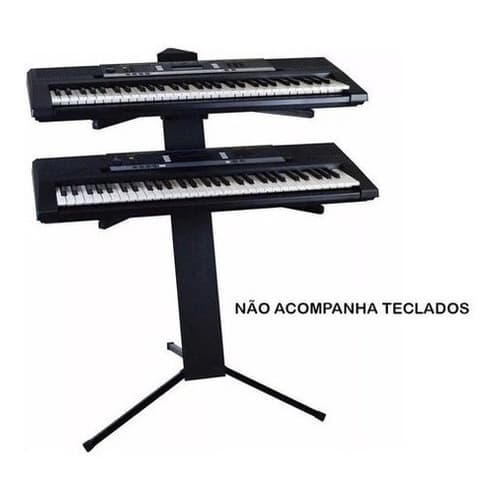 Suporte Inclinado Ask Pmd3 Para 2 Teclados Ou 1 + Notebook