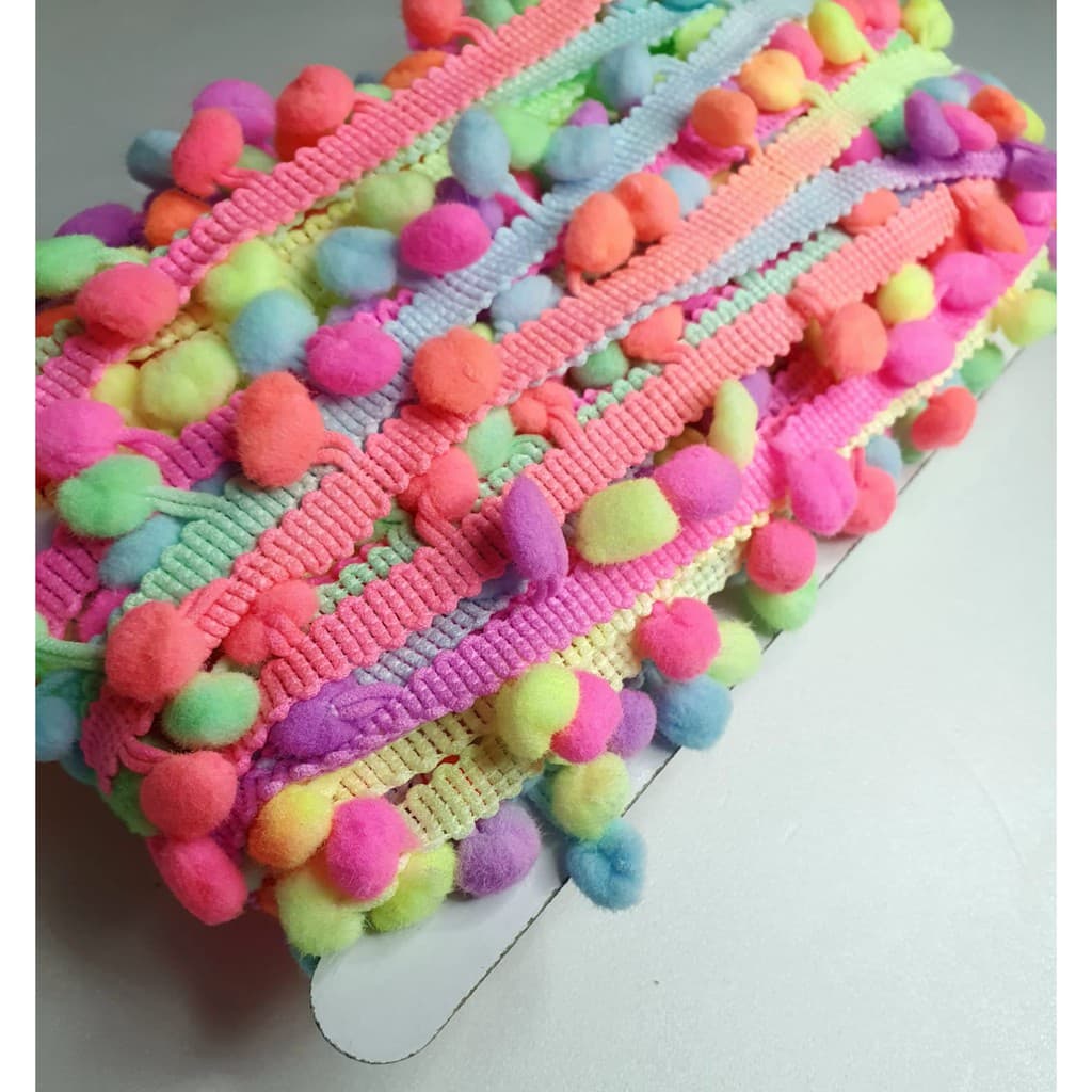 Fita Pompom 20mm - 2 Metros