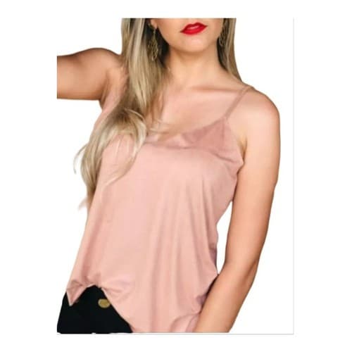 Regata Básica Suede Alcinha Feminina Aveludada Moda Super Top